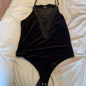 Express velvet body suit!